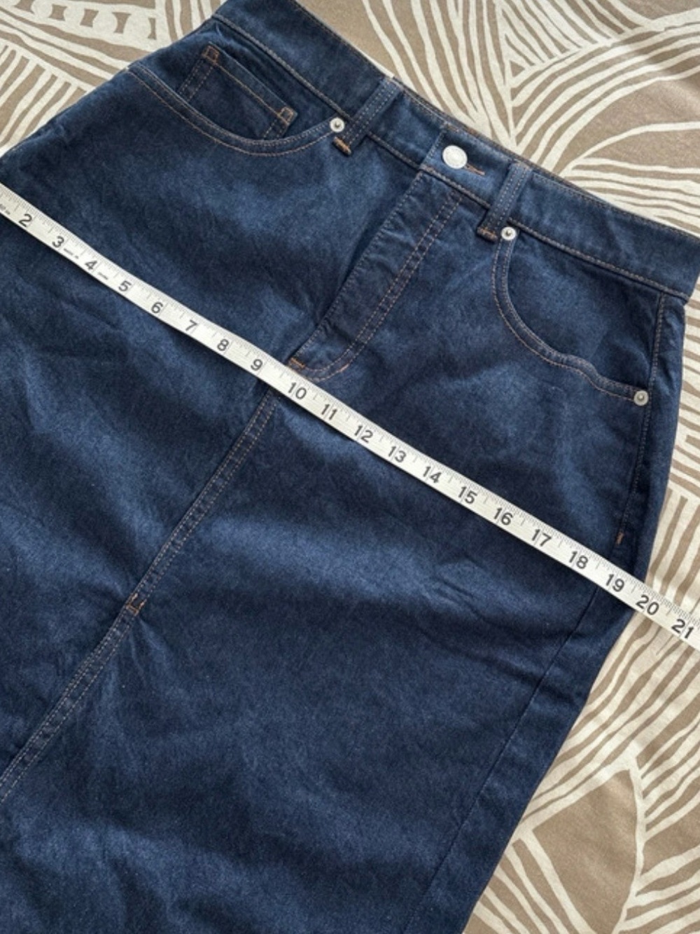 BANANA REPUBLIC denim skirt NWT - Picture 7 of 7